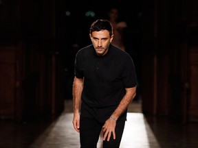 Designer Riccardo Tisci said in the statement that he had “very special affection for the House of Givenchy and its beautiful teams.