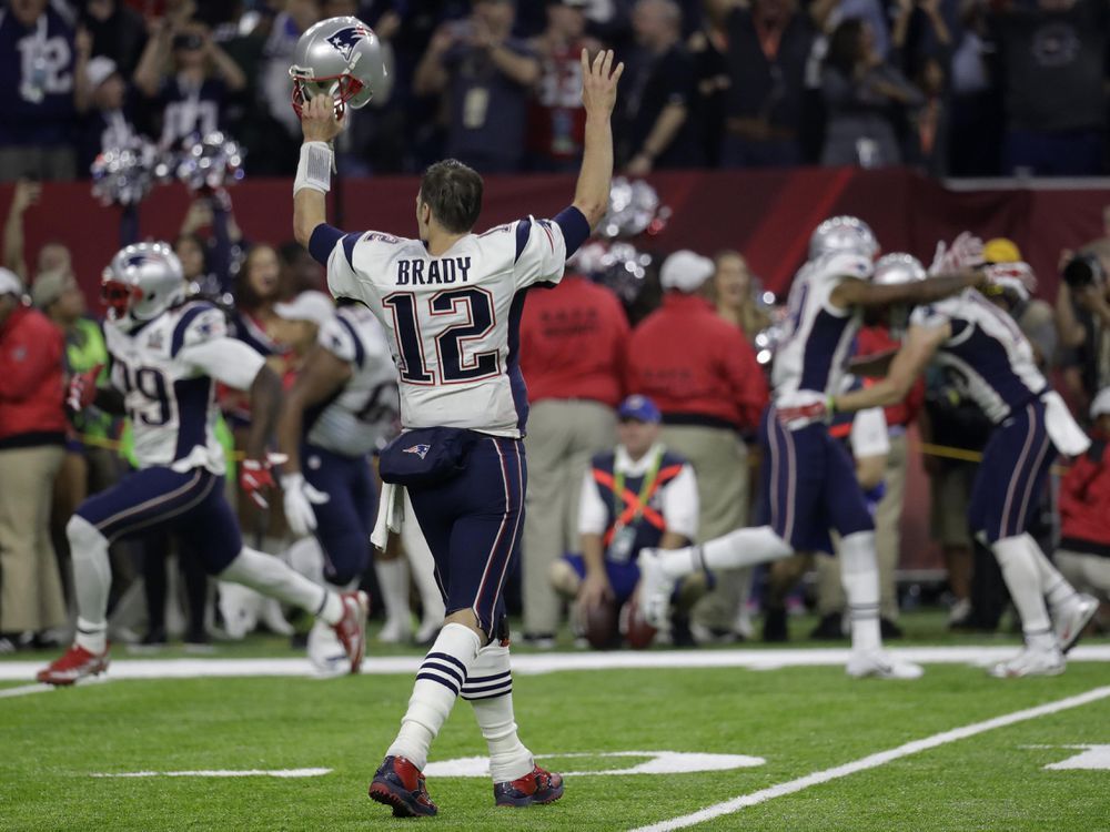 Super Bowl 51 result: Tom Brady's New England Patriots win their fifth  title with historic comeback against the Atlanta Falcons, London Evening  Standard