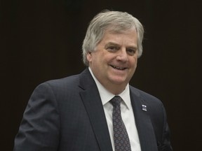 Parliamentary Budget Officer Jean-Denis Frechette waits to appear before the Commons infrastructure committee, Tuesday, February 21, 2017