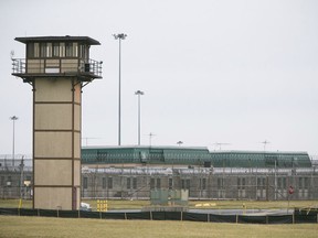 Vaughn Correctional Center near Smyrna, Del., remains on lockdown following a disturbance on Wednesday, Feb. 1, 2017.