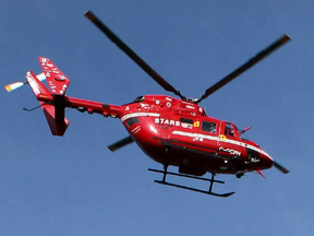 STARS Air Ambulance was involved in the search for the downed aircraft
