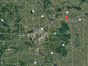 The Elk Island Child and Youth Ranch facility is northeast of Edmonton