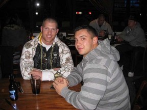 Bacon associate Kevin LeClair (left) was shot to death on Feb. 6, 2009 in Langley. UN gangster Cory Vallee is charged with first-degree murder.