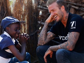 David Beckham has been a UNICEF Goodwill Ambassador since 2005.