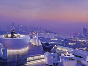 A magnificent view from Aer at the Four Seasons Mumbai.