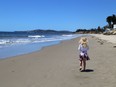 Santa Barbara features long stretches of quiet beachfront that keep kids entertained.