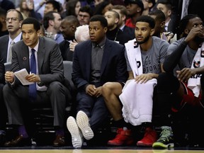 The betting is Kyle Lowry returns in time to at least get his feet wet before the playoff run.