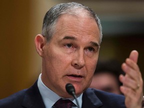 Head of the Environmental Protection Agency Scott Pruitt.