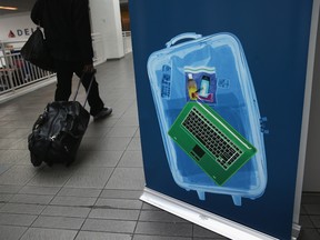 The U.S. is temporarily barring passengers on certain nonstop U.S.-bound flights from bringing laptops, iPads, cameras and some other electronics in carry-on luggage.