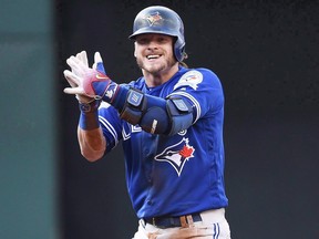 Josh Donaldson has been getting noticeably stronger from the strained calf he suffered while running sprints on February 17.