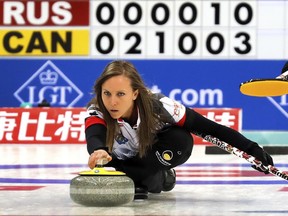 Canada's Rachel Homan and her rink won Canada's first women's world curling championship gold medal since 2008 in Beijing on March 26.