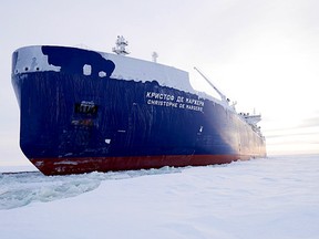 The tanker Christophe de Margerie arrived at Sabetta earlier this week after departing South Korea in November and sailing around Africa into the Atlantic.