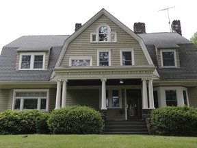 A couple wants to demolish the house after they claim they were stalked by an anonymous creepy-letter writer known as "The Watcher" has filed a lawsuit against their town.