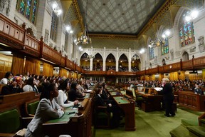 Former Prime Minister Kim Campbell clears the way for more women in politics with an inspiring speech in the House of Commons THE CANADIAN PRESS/Sean Kilpatrick
