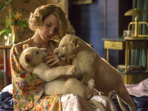 Chastain in The Zookeeper's Wife.