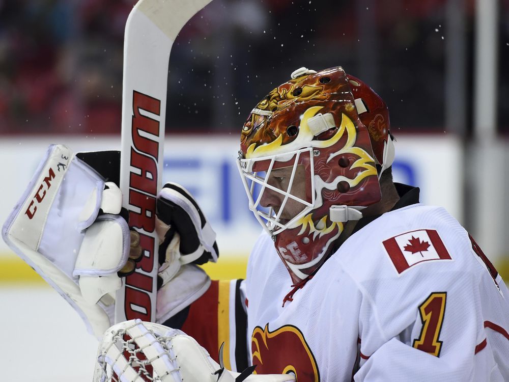 Adidas Calgary Flames Pro Return Goalie Cut