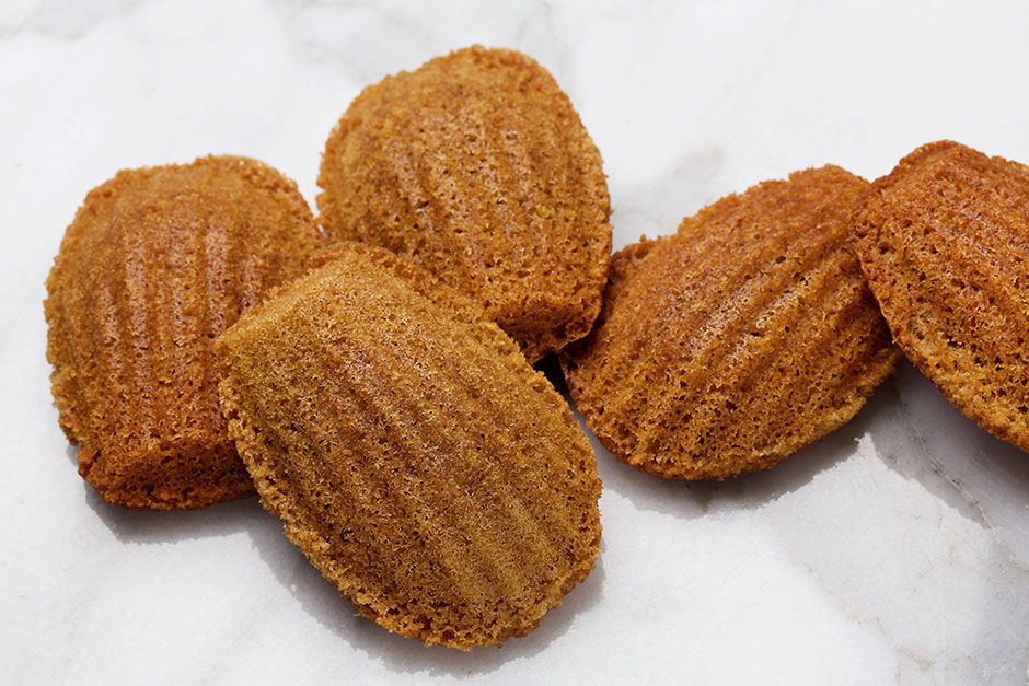 Classic French Madeleines - Baker by Nature