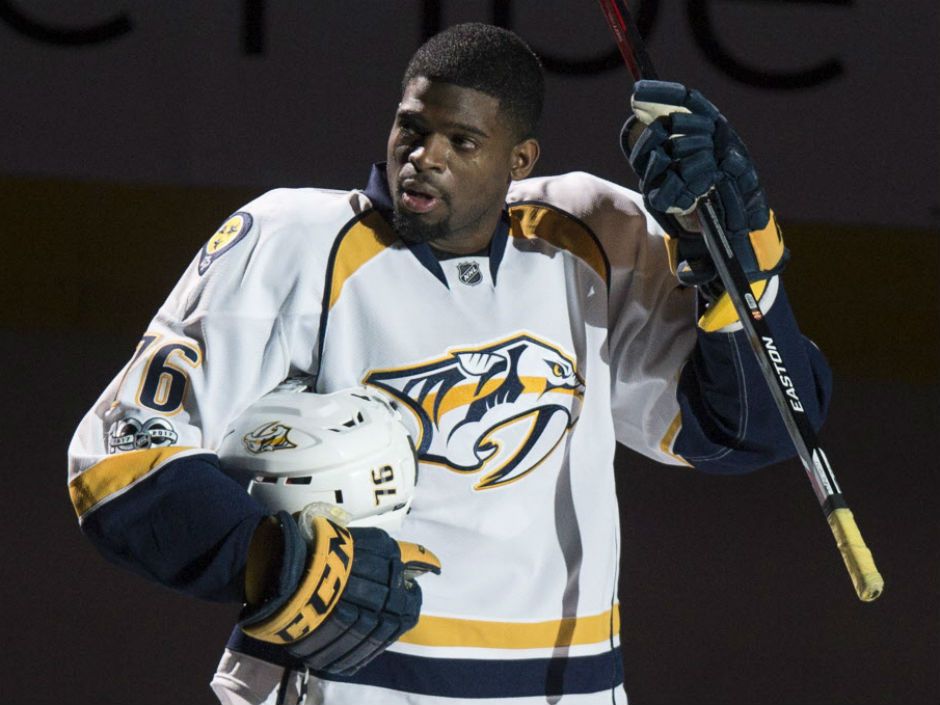 P.K. Subban makes emotional return to Montreal, but Canadiens use late ...