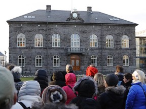 Iceland's parliament. The country will be the first in the world to make employers prove they offer equal pay regardless of gender, ethnicity, sexuality or nationality, the Nordic nation's government said on International Women's Day.