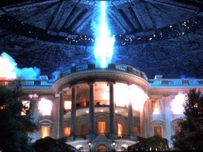 Let's hope the aliens aren't the type to destroy the White House.