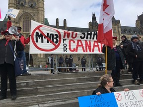 The anti-Islamophobia motion M-103 has attracted protesters to Parliament Hill.