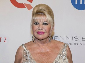 Ivana Trump attends the Fashion Institute of Technology Annual Gala benefit at The Plaza on May 9, 2016, in New York.