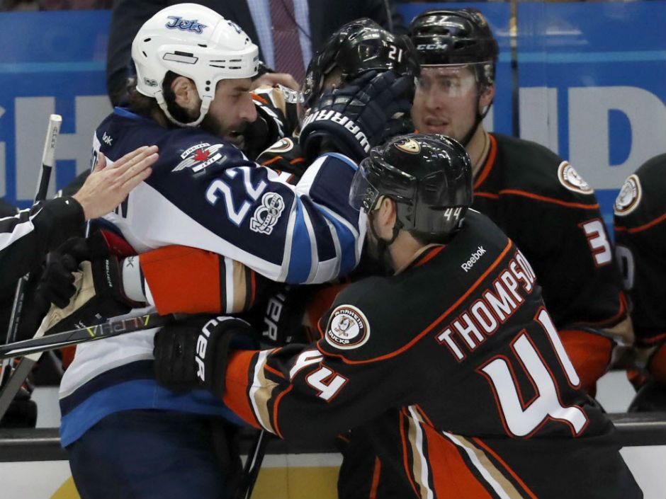 Injury-riddled Winnipeg Jets turn in solid effort but fall to