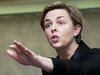 Conservative leadership candidate Kellie Leitch speaks at Queen's University in Kingston, Ontario, on March 20, 2017.