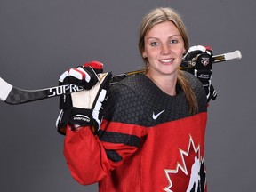 Laura Stacey will be counted on for scoring at the 2017 women's world hockey championship in suburban Detroit.