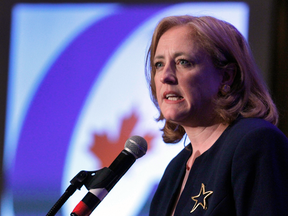 Federal Conservative leadership candidate Lisa Raitt