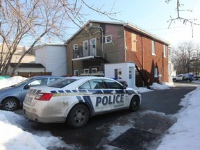 Gatineau Police were investigating the deaths of a man and a woman whose bodies were found at 73 Rue Begin in Gatineau Tuesday Feb 28, 2017