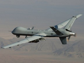 The MQ-9 Reaper, introduced in 2007, can fly three times as fast, twice as high and 1.5 times as far as the Predator.