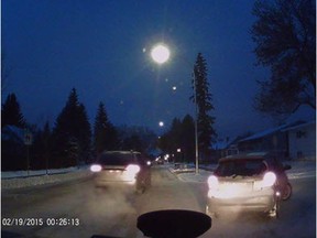 Edmonton police are asking the public to help identify the driver of this mid-2000s silver Chevrolet Aveo with a seven-digit Alberta licence plate that starts with a 'B' seen in this footage taken from a dashcam after a vicious road rage incident in Edmonton, Alta., on Tuesday, March 7, 2017.