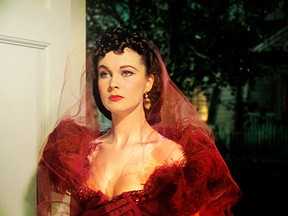 Vivian Leigh as Scarlett O'Hara in the film adaptation of Gone with the Wind. Who wouldn't want to name their daughter after this queen?