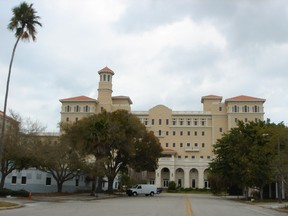 The headquarters for the Church of Scientology in Clearwater, Fla., in 2009.