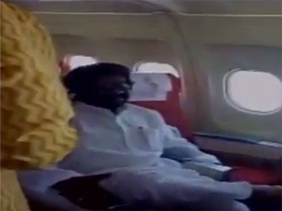 Indian politician beats flight attendant with slipper 25 times for not