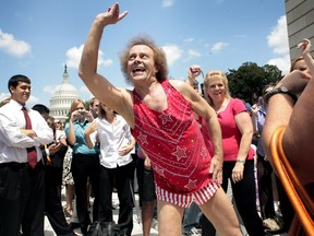 Richard Simmons on Capitol Hill in 2008