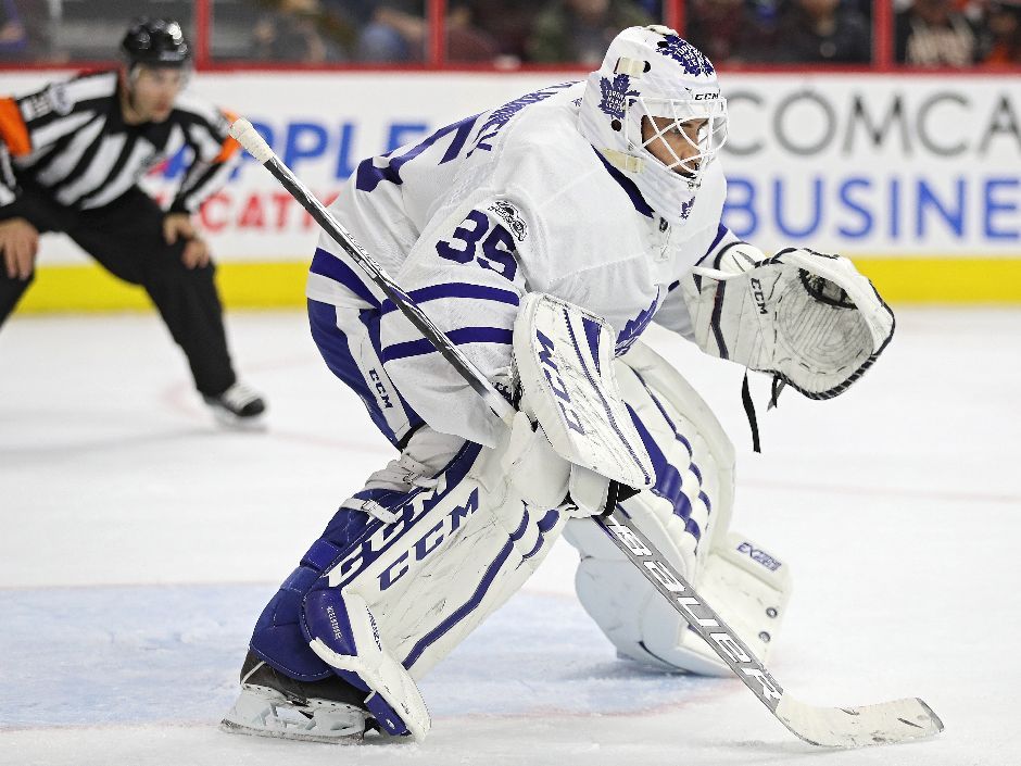 Injury to Frederik Andersen clouds Maple Leafs' win over Ducks