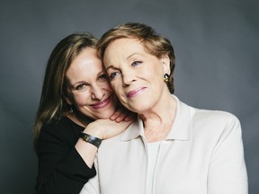 Julie Andrews and her daughter Emma Walton Hamilton in New York, Feb. 10, 2017.