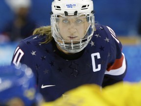 "We are asking for a living wage and for USA Hockey to fully support its programs for women and girls and stop treating us like an afterthought," U.S. women's national team captain Meghan Duggan said in a statement issued by the lawyers representing the team.