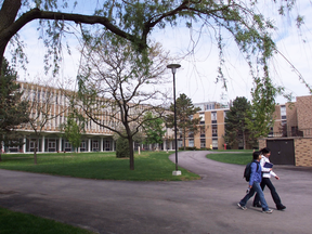 The campus of University of Waterloo, which is on the verge of signing three "stellar" academics anxious to flee post-Brexit UK. It's not the only university to have professors from Britain and the U.S. seek out jobs here because of political developments.