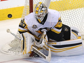 “I’ve been really good at times, and I’ve been really average,” Matt Murray said of this season, which began with a spot on the young North America team at the World Cup of Hockey.