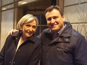 Marine Le Pen with Denis Franceskin