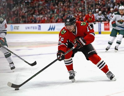 Chicago Blackhawks STRENGTH NHL Red fan Shirt Kane Toews Keith Crawford  Hockey
