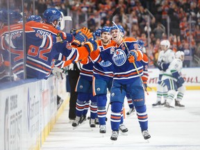 The Oilers won the season series by a 3-1-1 count.