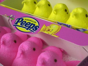 Peeps – a confection made of sugar, corn syrup, gelatin and food dyes – have been around since 1953.