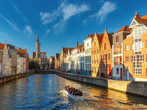 Bruges’ renowned Gothic architecture was left almost unscathed by the Second World War and today, the best way to see it is by boat.