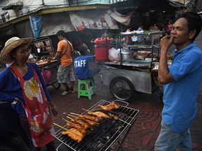 Bangkok’s Chinatown (a.k.a. Yaowarat; pictured) and Khao San Road, which have long been favourite food destinations for locals and tourists alike, are among the next areas to be cleared.