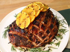 A horseradish and marmalade glaze will give a new twist to your traditional ham.