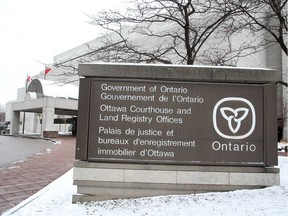 Ottawa Court House, November 21, 2016.